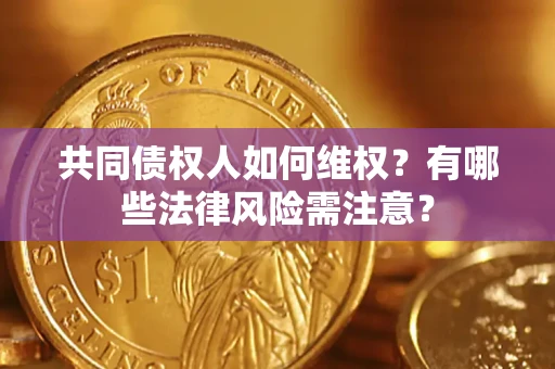 北京共同债权人如何维权？有哪些法律风险需注意？