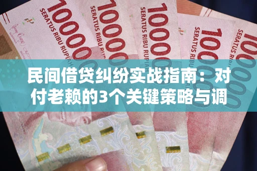 北京民间借贷纠纷实战指南：对付老赖的3个关键策略与调解盲区解析