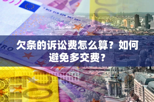 北京欠条的诉讼费怎么算？如何避免多交费？