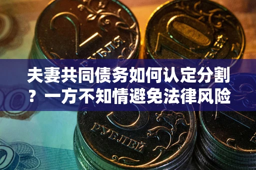 北京夫妻共同债务如何认定分割？一方不知情避免法律风险必看！