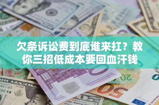 北京欠条诉讼费到底谁来扛？教你三招低成本要回血汗钱